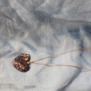 Elegant Heart-Shaped Pendant Necklace